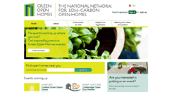 Desktop Screenshot of greenopenhomes.net